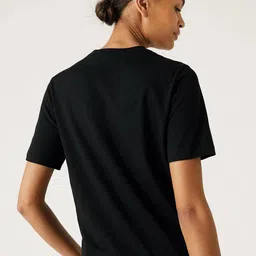 Marks & Spencer Round Neck Cotton T-shirt image 3