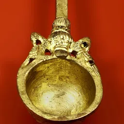 Exotic India Narasimha with Lakshmi Ritual Spoon image 3