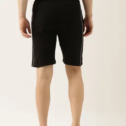 TOM BURG Men Pack of 2 Black High-Rise Regular Shorts image 5