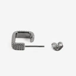 The Roadster Lifestyle Co. Square Half Hoop Earrings image 2