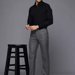 Raymond Men Slim Fit Formal Trousers image 3