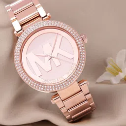 Michael Kors Women Rose Gold Analogue Watch-picture-14