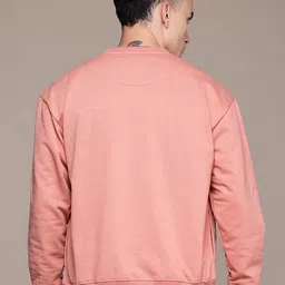 The Roadster Life Co. Men Drop Shoulder Sleeves Relaxed Fit Sweatshirt image 4