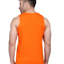 SLOWLORIS Pack Of 2 Typography Printed Bio-Wash Sleeveless T-shirt image 4