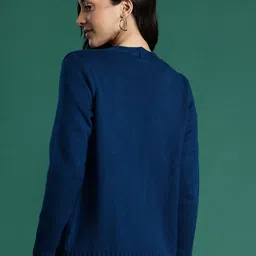 DressBerry Knitted Front-Open Cardigan image 4