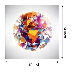 999Store Yellow & White Digitally Printed Wall Art image 5