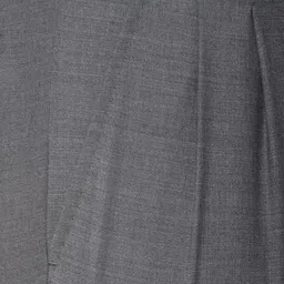 Louis Philippe Men Grey Regular Fit Solid Formal Trousers image 3