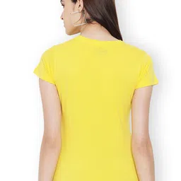 Fabflee Women Multicoloured 3 Printed T-shirt image 3