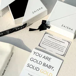 Zaisha 18K Gold Plated Pretty Kitty Chain Necklace image 5