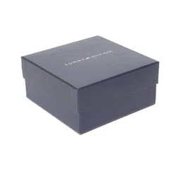 Tommy Hilfiger Men Black Textured Leather Belt image 5