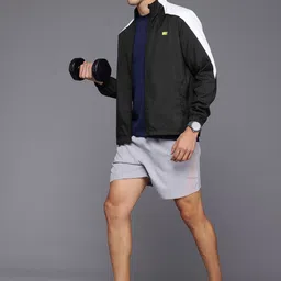 HRX by Hrithik Roshan Rapid-Dry Colourblocked Training Jacket image 5