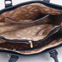 Carlton London Textured Structured Shoulder Bag image 5