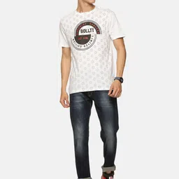 bollti Typography Printed Pure Cotton T-shirt image 4