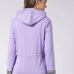 Miss Chase Women Striped Tailored Jacket with Embroidered image 2