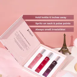 Pilgrim French Set Of 3 Date-Kiss-Fantasy Eau De Parfum - 18ml Each image 5