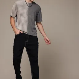 R.Code by The Roadster Life Co. Ombre Printed Relaxed Fit T-shirt image 5