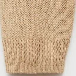 MANGO Round Neck Knitted Pullover image 3
