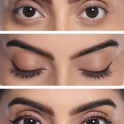 ONE on ONE Professional Waterproof Liquid Eyeliner-Brown image 4