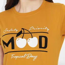 Fabflee Pack Of 3 Typography Printed Cotton T-shirt image 4