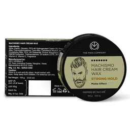 THE MAN COMPANY Machismo Strong Hold Cream Wax  100 g image 4