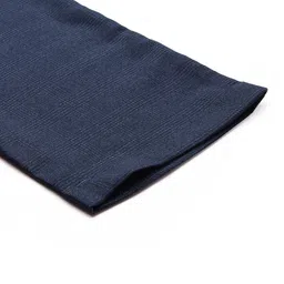 louis philippe ath.work Louis Philippe Ath Work Men Navy Blue Super Slim Fit Trousers image 5