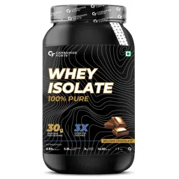 Carbamide Forte Whey Isolate Protein Powder - With Added Multivitamin & Minerals - Belgianchocolate - 1Kg-image-5