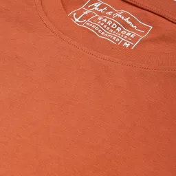 Mast & Harbour Men Drop-Shoulder Sleeves Pure Cotton Bio Finish T-shirt image 2