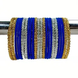 LLL FASHION Set Of 48 Stone-Studded Bangles image 2