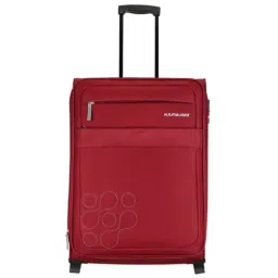 Kamiliant by American Tourister Red 2 Wheels Small Soft Cabin Trolley - 38 cm-picture-93