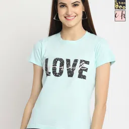 Dreambe Women Typography Printed T-shirt-picture-19