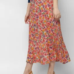 American Eagle Outfitters Multicolor Printed Circular Skirt image 3