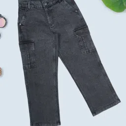 Pantaloons Junior Boys Anthracite Jeans-picture-46