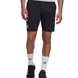 Adidas Black 2N1 Regular Fit Shorts-image-0