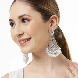 Anouk Floral Chandbalis Earrings-picture-14