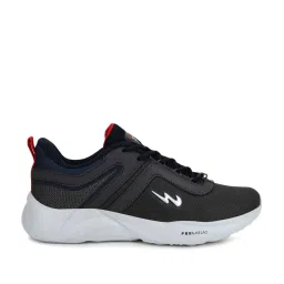 Campus Men's Harrow Pro Core Black Running Shoes image 1