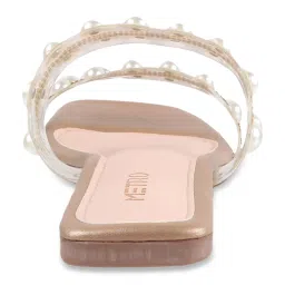 Metro Women's Rose Gold Casual Sandals image 5