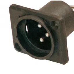 MX XLR 3 Pin MIC Connector Panel Mounting PCB Type (MX-992) image 2