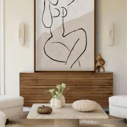 The Art House Abstract Multicolor Canvas Wall Painting image 1