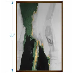 The Art House Abstract Multicolor Canvas Wall Painting image 5