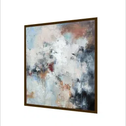 The Art House Abstract Multicolor Canvas Wall Painting image 3