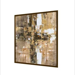 The Art House Abstract Multicolor Canvas Wall Painting image 3