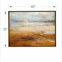 The Art House Abstract Multicolor Canvas Wall Painting image 5
