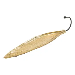 Chumbak Hooked on Fashion Golden Decorative Wall Plate - Set of 1 image 4