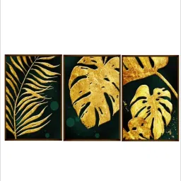 The Art House Abstract Multicolor Canvas Wall Painting image 2