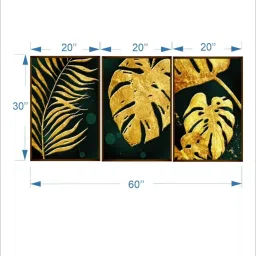 The Art House Abstract Multicolor Canvas Wall Painting image 5