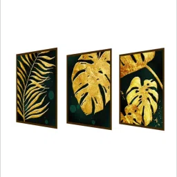 The Art House Abstract Multicolor Canvas Wall Painting image 3