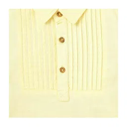 Ed-a-Mamma Kids Yellow Cotton Shirt image 4