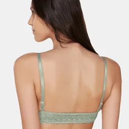 Inner Sense Green Under Wired Padded Bralette Bra (Pack Of 2) image 2