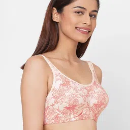 Inner Sense Pink Non Wired Non Padded Minimizer Bra image 3
