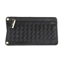 Inc.5 Black Woven Medium Cross Body Bag image 5